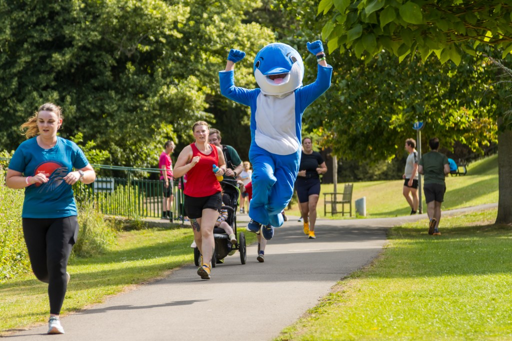 Meet the Darlington hospital consultant who runs as a dolphin to protect the&nbsp;ocean